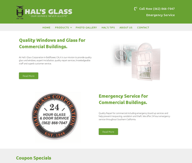 Hals Glass Corporation - Bellflower Ca - Commercial california commercial