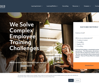 Unboxed Technology training talent