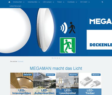 Idv Gmbh, Megatron, Megaman & Lightme mini led dynamo