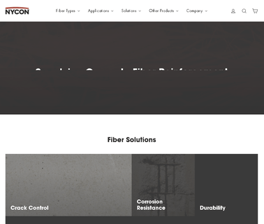 Nycon, Reinforcing Fibers For Conc fiber line