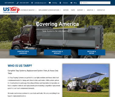 Home - Us Tarp covers michigan