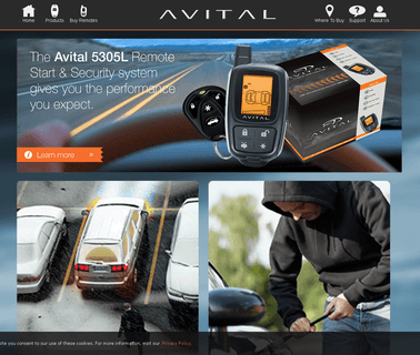 Home Page start convenience