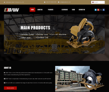 Zhejiang Baw Tools compound saw