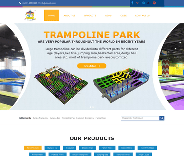 Zhengzhou Bigjoys Amusement Equipment trampoline playground equipment