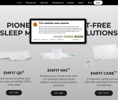 Emfit Corp. home fitness running
