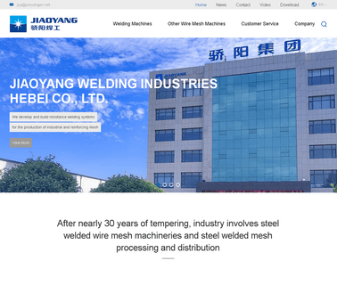 Hebei Jiaoyang Wire Mesh Machine around wire