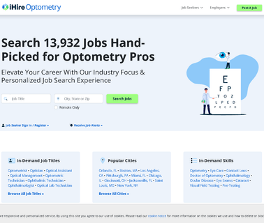 Home - Ihireoptometry job search