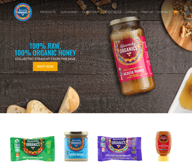 Heavenly Organics chocolate honey