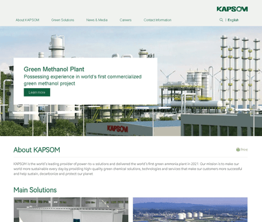Kapsom Mechanical Nanjing electrolysis hydrogen generator
