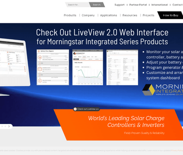 Morningstar Solar Controllers and Inverters for Off 10a mppt