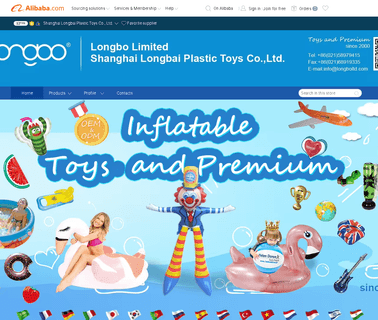 Shanghai Longbai Plastic Toys plastic toy