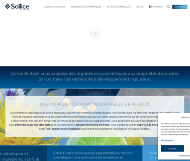 Sollice Biotech active producer