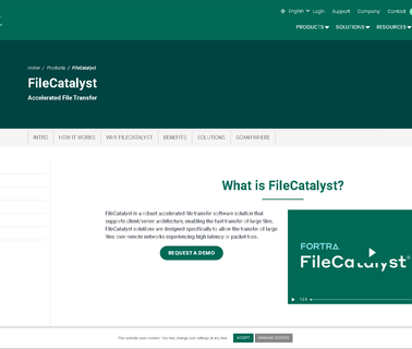 Fast File Transfer Solutions | Filecatalyst file