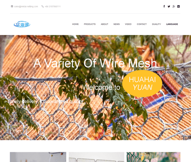 Anping County Huahaiyuan Wire Mesh gabions welded