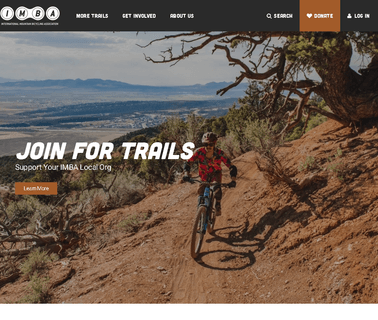 International Mountain Bicycling Association association equipment
