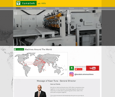Tunatek Wire Machines cutting machine