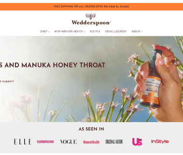 Wedderspoon; Wedderspoon Organic umf manuka