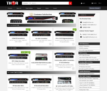 Thor Broadcast broadcast installation