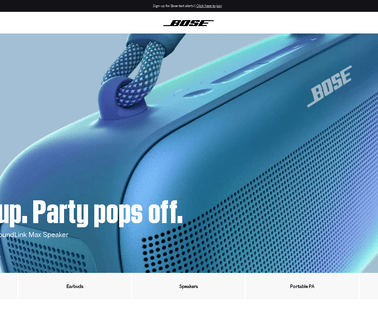 Home - Bose Corporation sound audio car