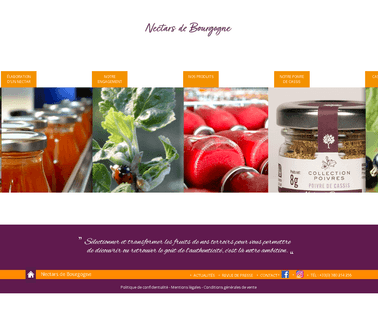 Nectars De Bourgogne: Profile beverages soft drinks