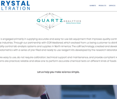 Quartz Analytics laboratories analysis