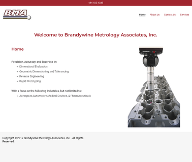 Brandywine Metrology Associates  gage measurement