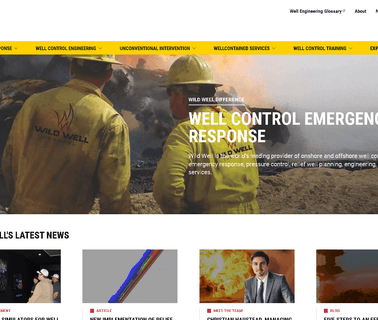 Wild Well Control well resin