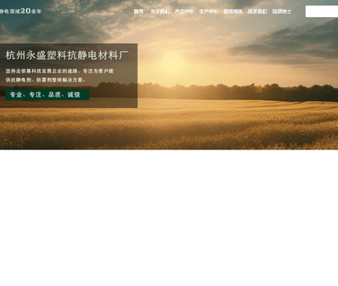 Linan Yongsheng Plastic Chemical anti static plastic