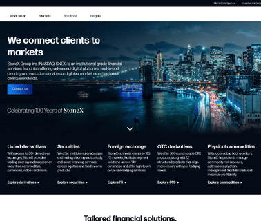 Intl Fcstone, Coffeenetwork and physical therapy