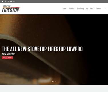 Home - Stovetop Firestop fire cooking