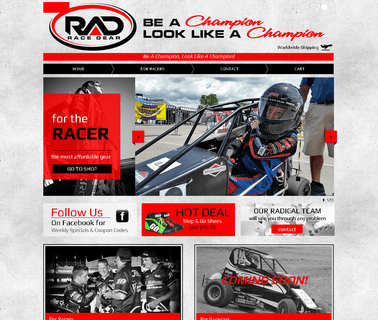 Home - Radical Race Gear suit home