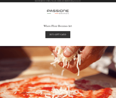 Passione Pizza pizza