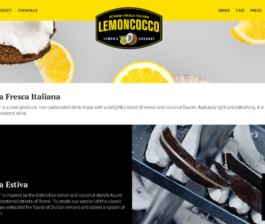 Lemoncocco beverages non alcoholic