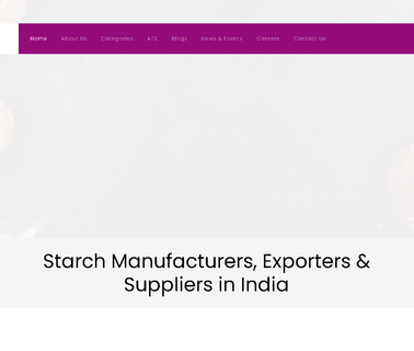 Angel Starch & Food starch coating