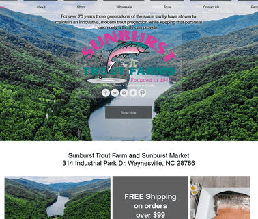 Sunburst Trout Farms smoked food