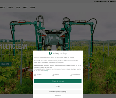 Clemens Vineyard Equipment Inc yard equipment