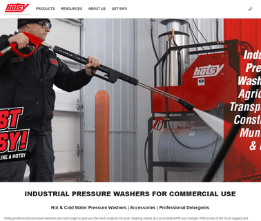 Hotsy Equipment Of Minnesota steam cleaners pressure washers