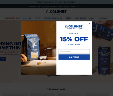 Home - La Colombe dairy products packaging