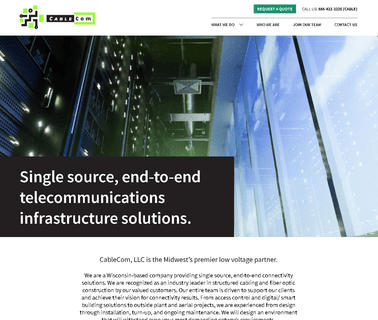 Welcome to Cablecom Llc network service provider