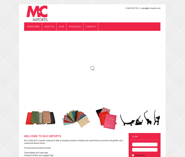 M & C Imports ladies leather