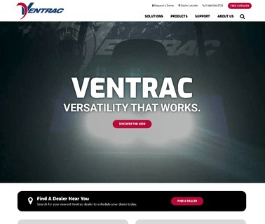 Ventrac sweepers mowers