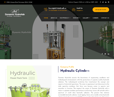 Dynamic Hydrofab duty hydraulic cylinders