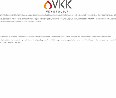 Kpa Unicon Oy energy system
