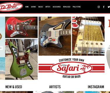 Dipinto Guitars retro vintage sunglasses