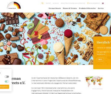 German Sweets chocolate granola