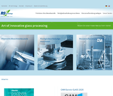 Rs Technology Gmbh & Co. K cnc glass drilling machine
