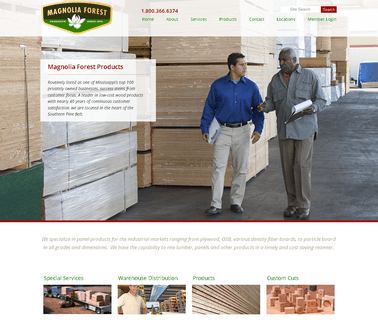 Magnolia Forest Products forest