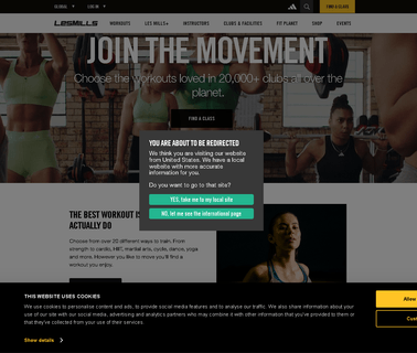 Les Mills fitness and gym