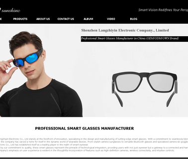 Shenzhen Langyin Electronic Smartglasses goggle sunglasses