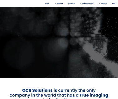Ocr Solutions document and